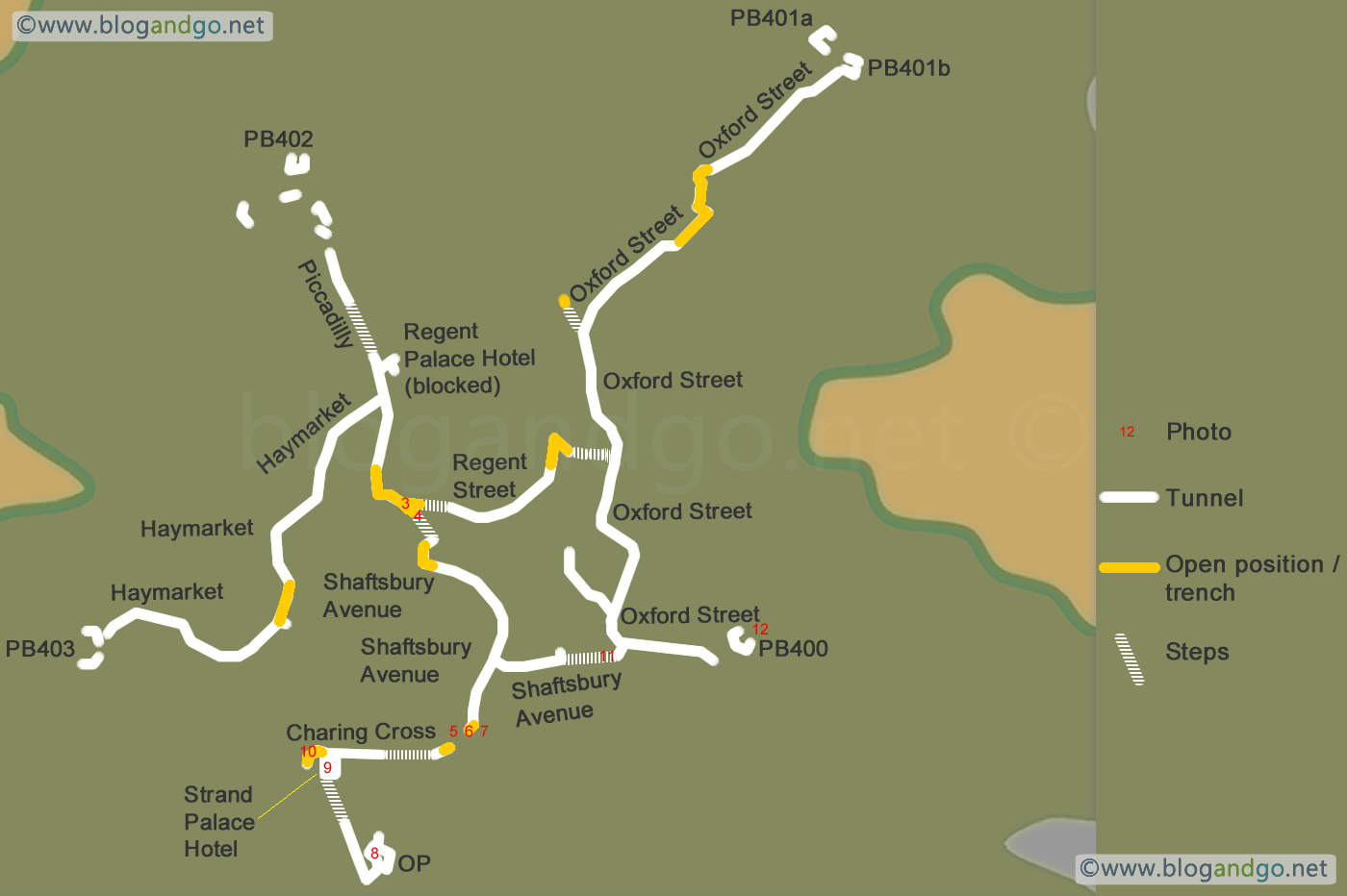 Shing Mun Redoubt - Map